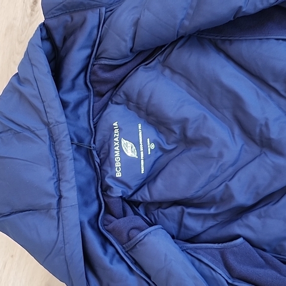 BCBG MAXAZRIA Women's Size S Navy Media Hybrid Jacket - Picture 10 of 11